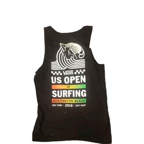 Vans black tank - black, top