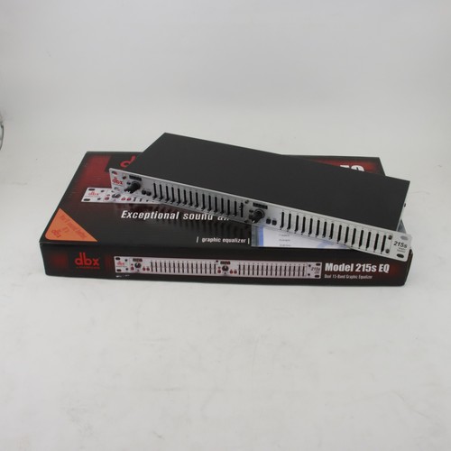 New dbx 215s - new, 15-band