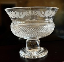 Large edinburgh crystal footed - crystal,