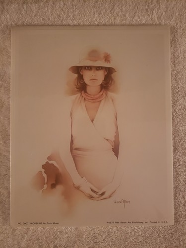 Sara moon art print - art, x