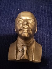 Original Soviet Vladimir Lenin Bust Bas Relief - Communist Party CCCP USSR
