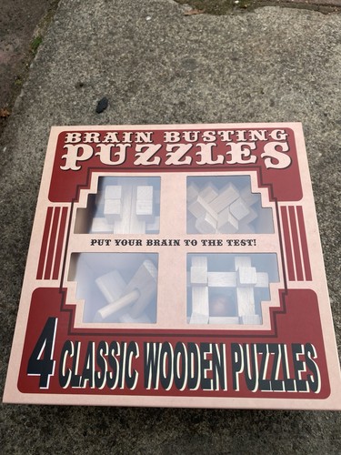 Wooden puzzle box educational - puzzle,