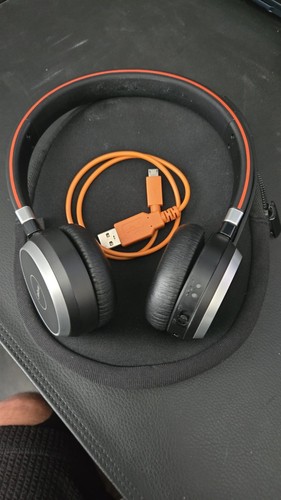Jabra evolve black red - evolve, black/red