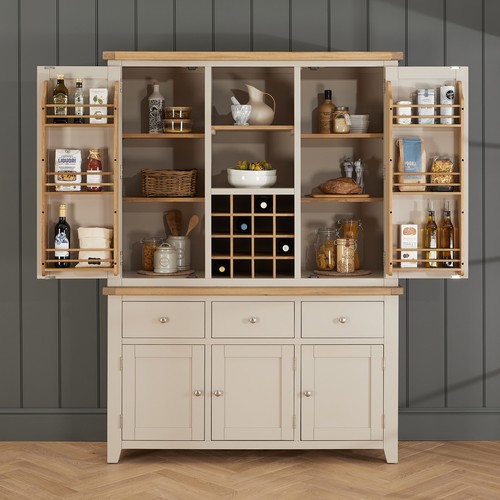 Pantry cupboard triple kitchen - cupboard,