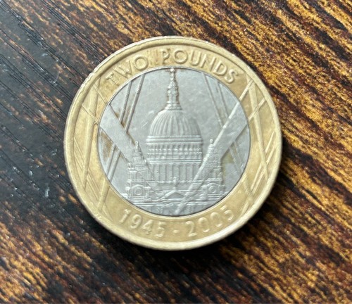 Rare pound coin 1945 - pound, 2005