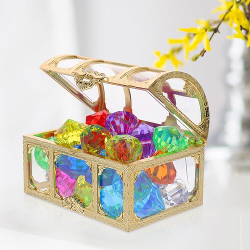 Childrens toys fake jewels - fake, box
