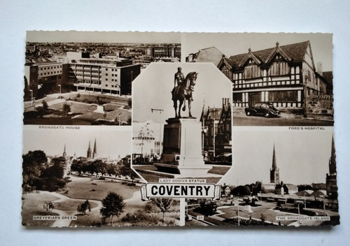 Coventry postcard real