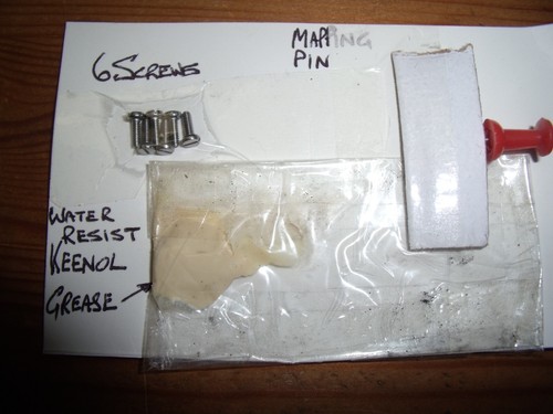 Side plate screws sets - plate,