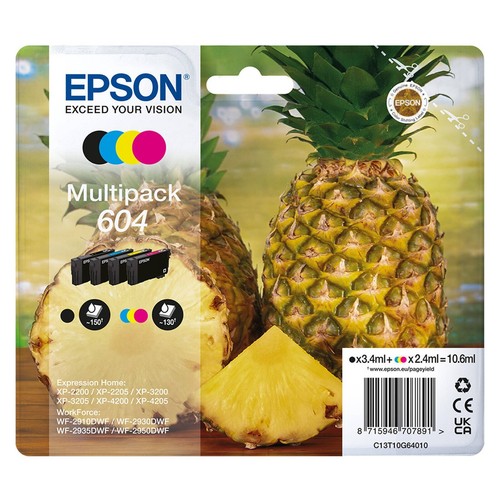 Epson 604 pineapple genuine - 604,