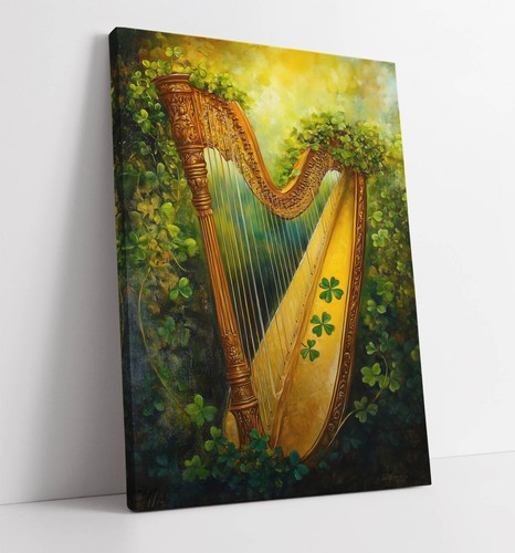 Oil painting irish - oil, of