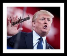 Donald Trump Autograph Signed