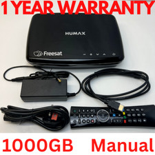 HUMAX HDR-1100S 1000GB 1TB HDD