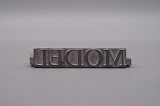Letterpress Printing plate/block/stamp 'MODEL'  Serif  (2641)