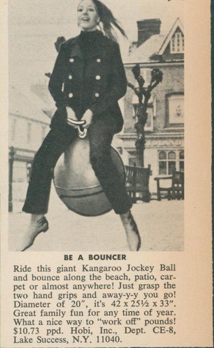 1968 kangaroo jockey ball - 1968,