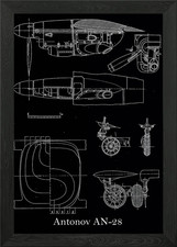 Antonov AN28 Blueprint AN