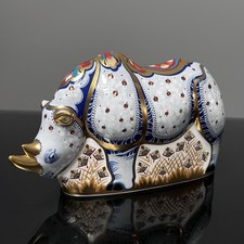 Royal Crown Derby White Rhino