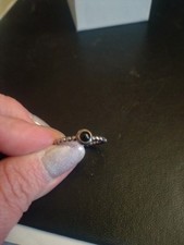 Pandora Silver And Black Onyx