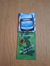 Stagecoach Bus Magnet Bookmark.  Bus Transport