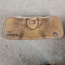 Vintage Adidas Brown Leather Racquet Bag Brown Peter Black's 