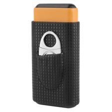 Leather Cedar Wood 3 Tube