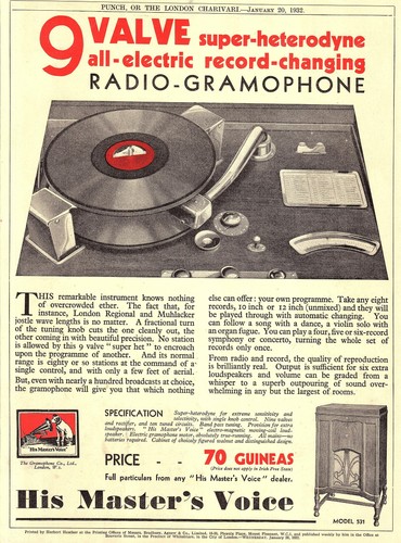 1932 advert for - for, 9-valve