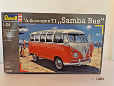 1/24 Volkswagen T1 Samba Bus Plastic Model Kit Revell 07399 New