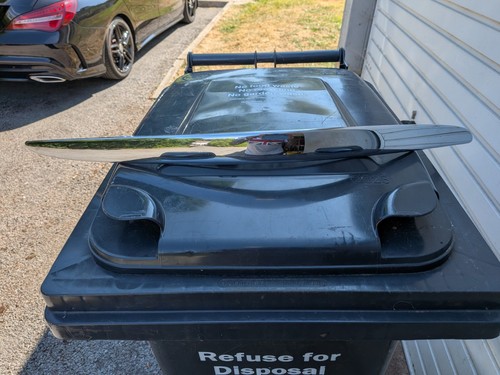 Bumper chrome trim front - chrome,