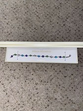 Sterling Silver .925 Evil Eye Bracelet - 7" by Stella Picciotto