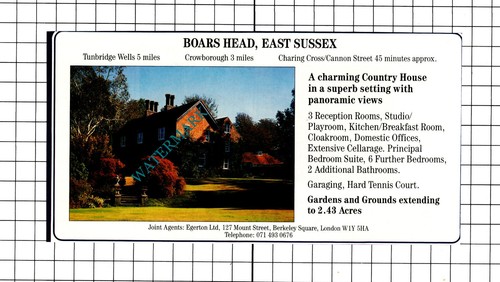 Boars head east - head, sussex