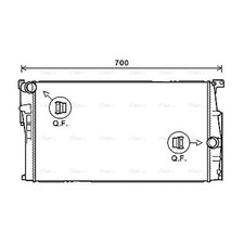 Radiator For BMW Mazda2 F22 M