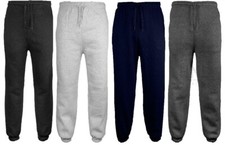 MENS JOGGING BOTTOMS,JOGGERS,TRACKSUIT BOTTOMS,TROUSERS ZIP POCKETS SIZE S-6XL