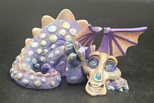 Mood Dragons Lazy Figurine  Franklin Mint Limited Edition Numbered cp1498