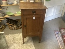 Antique Victorian Oak Bedside