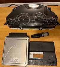Jaguar X-Type 2.2d Auto ECU + IP + GEM + Key 9X43-12A650-AB 83.800 Miles