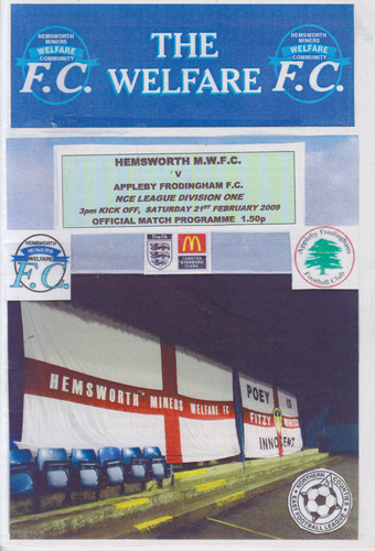 Hemsworth miners welfare - miners',