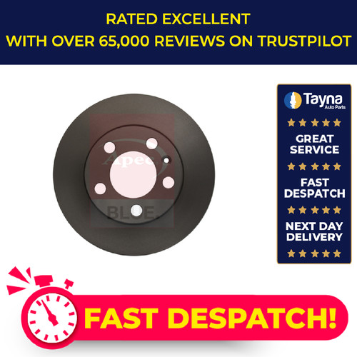 Brake discs pair solid - 2x,
