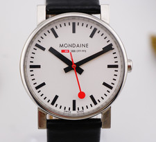 Mondaine Official Swiss Railways Watch SBB CFF FFS Evo 35mm Quartz Ref. 30300