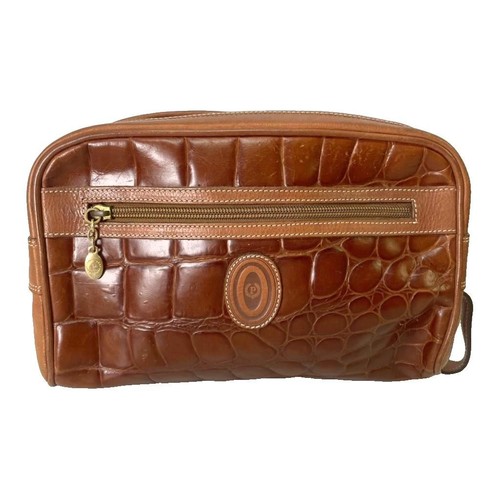 Pollini mens leather clutch - mens,