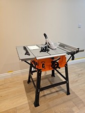 VonHaus 1800W 10" table saw with stand