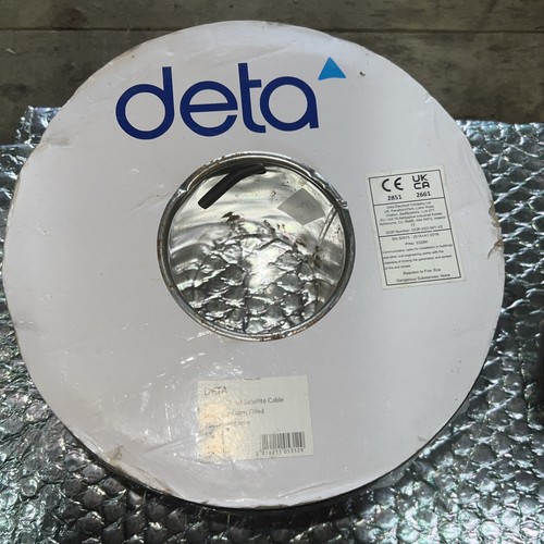 Deta rg6 coaxial cable 100m - rg6,