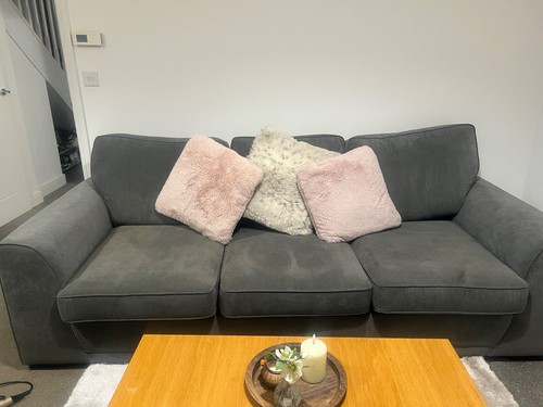 Lovely dfs comfortable grey - lovely,