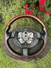 Maserati Quattroporte Wood Steering Wheel Wooden Walnut