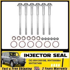 Injector Seal Kit For Audi Q7 VW 3.0 TDI 059130519B WHT000884 + Bolts WHT004923B