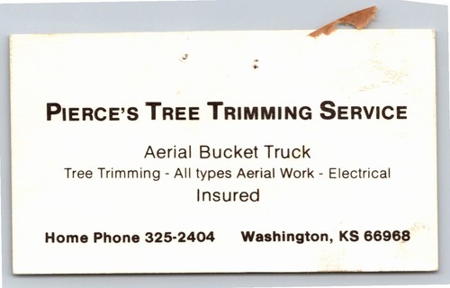 Pierce tree trimming service - pierce's,
