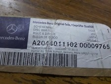 1 x  15inch GENUINE  MERCEDES