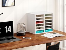 EasyPAG Wood Desktop Organizer