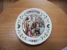 Aynsley Christmas Plate 1981 "