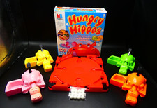 Hungry Hippos Board Game MB Games 2004 Vintage - **Missing 8 Balls**