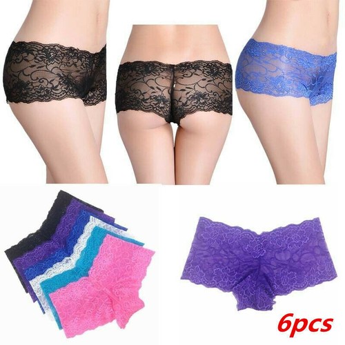 Pack womens full lace french - 6,