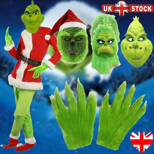 Latex the grinch head mask - the,